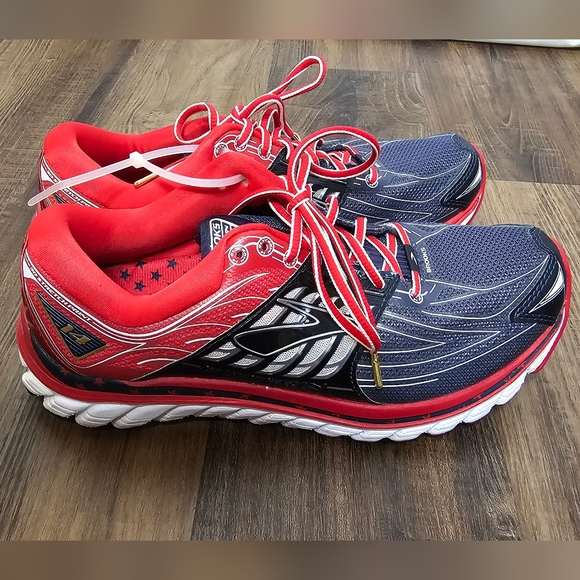 NWT Brooks Glycerin 14 Summer Olympics Victory Running Shoes - Picture 6 of 7